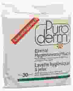 PURODERM EINMAL HYGIENEWASCHTÜCHER 30 ST