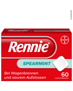 RENNIE SPEARMINT LUTSCHTABL 60 STK