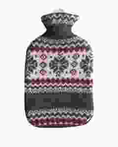 SÄNGER Wärmflasche 2l Strickbezug Flocke