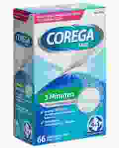 COREGA 3MIN CLEANSER TABS 66 STK