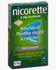 NICORETTE ORIGINAL KAUDEPOTS 2 MG 30 STK