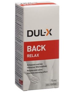 DUL-X Back Relax Gel Creme N Disp 75 ml