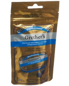 GRETHERS BLACKCURRANT PAST BTL 110 G
