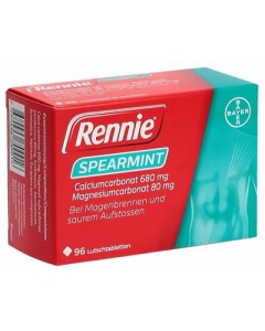 RENNIE SPEARMINT LUTSCHTABL 96 STK