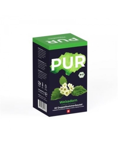 PUR Weissdorn Tee Btl 20 Stk