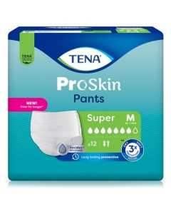TENA PANTS SUPER M 80-110CM (NEU) 12 STK