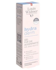 WIDMER HYDRADERM GEL  AUGENPARTIE PARF 1