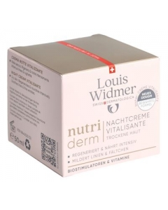 WIDMER NUTRIDERM NACHTCR VITALISANTE PAR