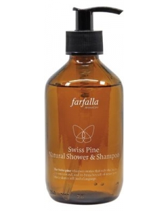 FARFALLA Swiss Pine Natural Shower&Shamp
