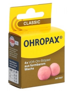 OHROPAX OHRSTÖPSEL CLASSIC 4 STK