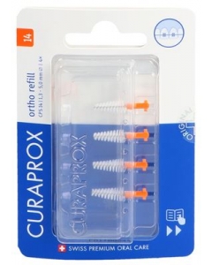 CURAPROX CPS 14 ORTHO REFILL 4X ORANGE