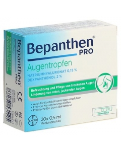 BEPANTHEN PRO Augentropfen 20 Monodos 0.