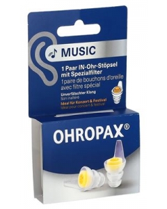 OHROPAX OhrstÃ¶psel Music 1 Paar