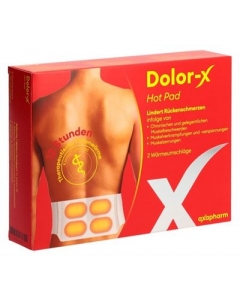 DOLOR-X HOT PAD WÄRMEUMSCHLÄGE 2 STK