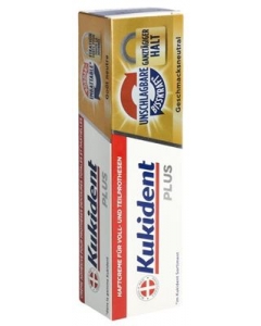 KUKIDENT Plus Haftcreme starker Biss 40