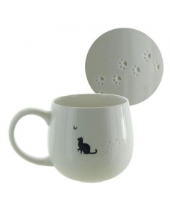HERBORISTERIA Tasse Footprint Cat