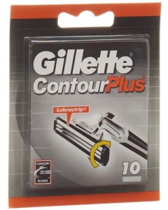 GILLETTE CONTOUR PLUS ERSATZKLINGEN 10 S