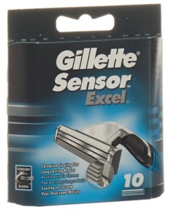 GILLETTE SENSOREXCEL SYSTEMKLINGEN 10 ST