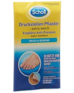 SCHOLL DRUCKSTELLEN PFLASTER EXTRA WEICH