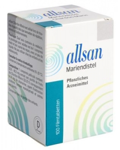 ALLSAN Mariendistel Filmtabl Ds 100 Stk