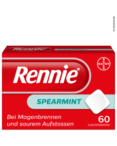 RENNIE SPEARMINT LUTSCHTABL 60 STK