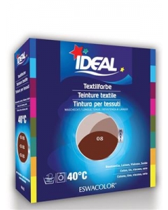 IDEAL MAXI BAUMWOLLE COLOR NO08 ROTBRAUN