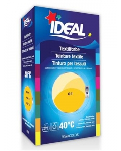 IDEAL MINI BAUMWOLLE COLOR NO01 GELB