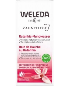 WELEDA MUNDWASSER RATANHIA FL 50 ML
