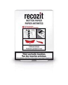 RECOZIT MOTTENPAPIER 2 X 10 STK