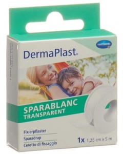 DERMAPLAST SPARABLANC TRANSPARENT 1.25CM