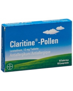 CLARITINE-POLLEN TABL 10 MG 10 STK