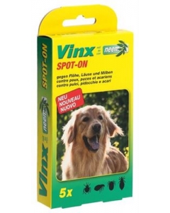 VINX SPOT ON TROPFEN MIT NEEM HUND 5 X 1