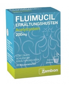FLUIMUCIL Erkältungshust Brausetabl 200