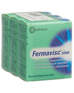 FERMAVISC SINE GTT OPHT 20 MONODOS 0.4 M