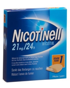 NICOTINELL 1 stark Matrixpfl 21 mg/24h 7