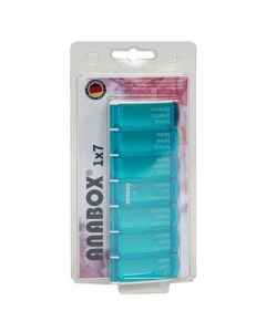 ANABOX MEDIDISPENSER 1X7 TÜRKIS