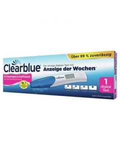 CLEARBLUE SCHWANGERSCHAFTSTEST WOCHENBES