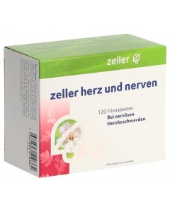 ZELLER HERZ UND NERVEN FILMTABL 120 STK