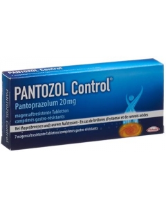 PANTOZOL CONTROL FILMTABL 20 MG 7 STK