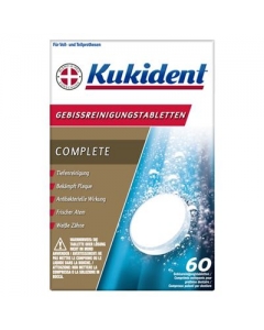 KUKIDENT COMPLETE REINIGUNG-TABS 60 STK