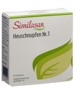 SIMILASAN HEUSCHNUPFEN NR. 1 TABL 80 STK