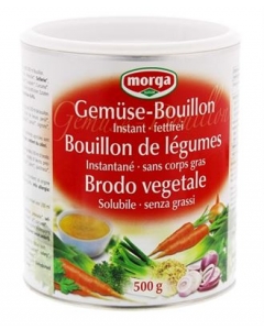 MORGA Gemüse Bouillon fettfrei Ds 500 g