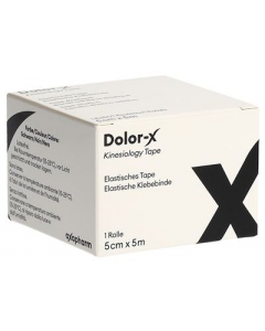 DOLOR-X KINESIOLOGY TAPE 5CMX5M SCHWARZ