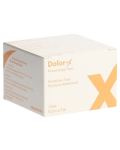 DOLOR-X KINESIOLOGY TAPE 5CMX5M BEIGE