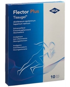 FLECTOR PLUS TISSUGEL PFL 10 STK