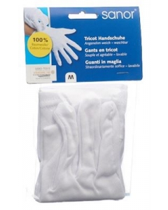 SANOR Tricot Handschuhe M 1 Paar