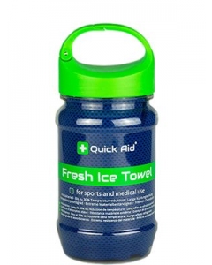 QUICK AID FRESH ICE TOWEL 34X80CM BLAU B