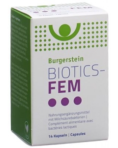BURGERSTEIN BIOTICS-FEM KAPS 14 STK