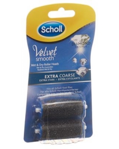 SCHOLL VELVET SMOOTH PEDI ROLL EXT STA D
