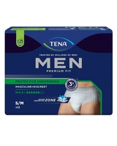 TENA MEN PREMIUM FIT UNDERWEAR LEVEL 4 S